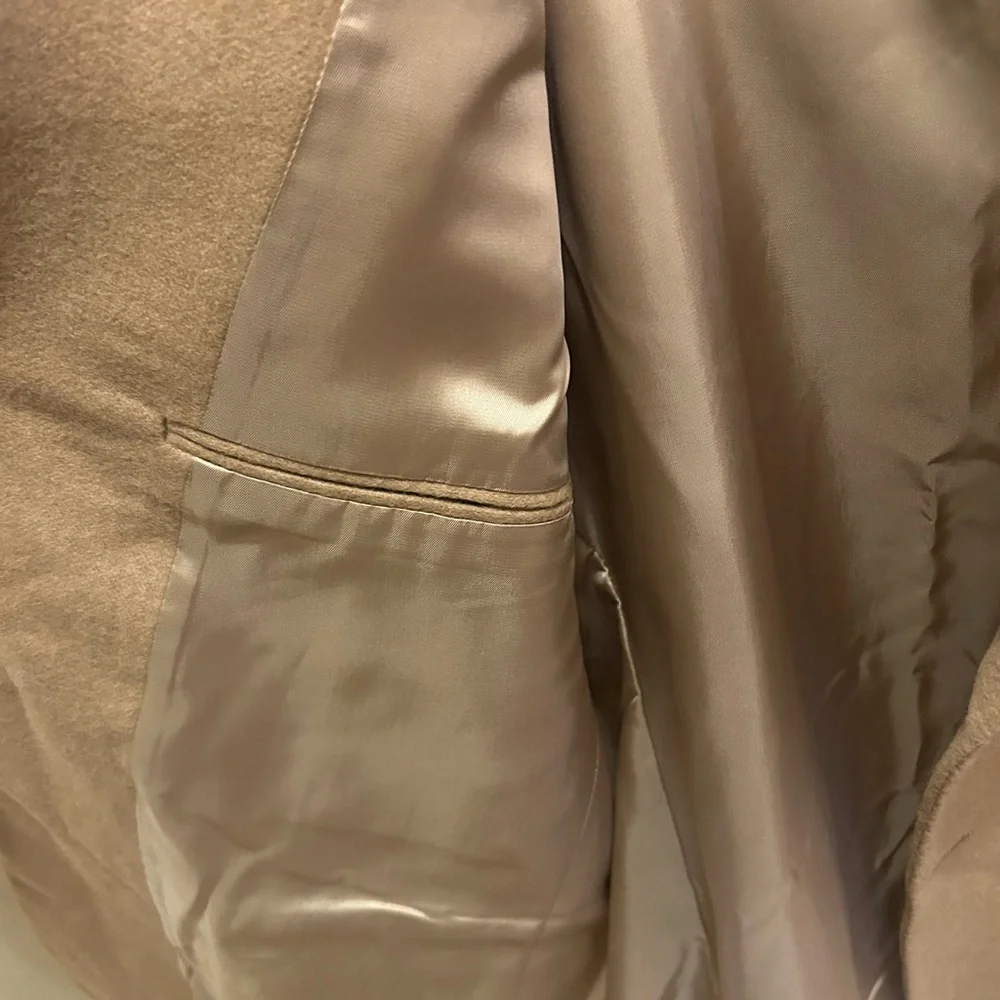 NWT Claiborne 100% Camel Hair Coat – Size 44R – Men’s Gift For Him